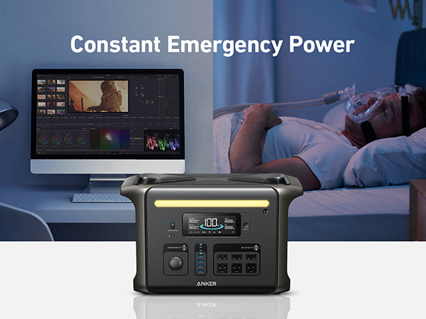 Anker SOLIX F1500 Portable Power Station - 1536Wh | 1800W