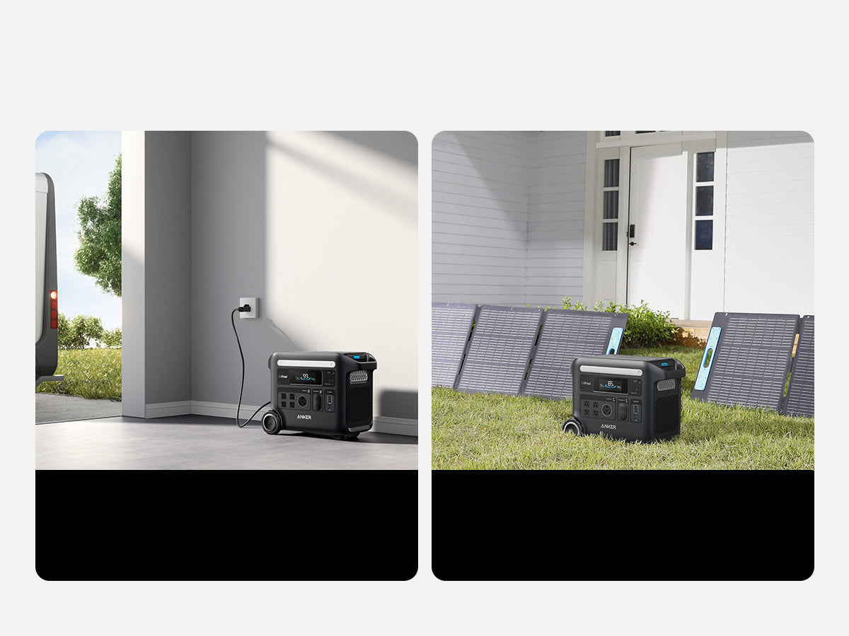 Anker SOLIX F2600 Portable Power Station - 2560Wh|2400W