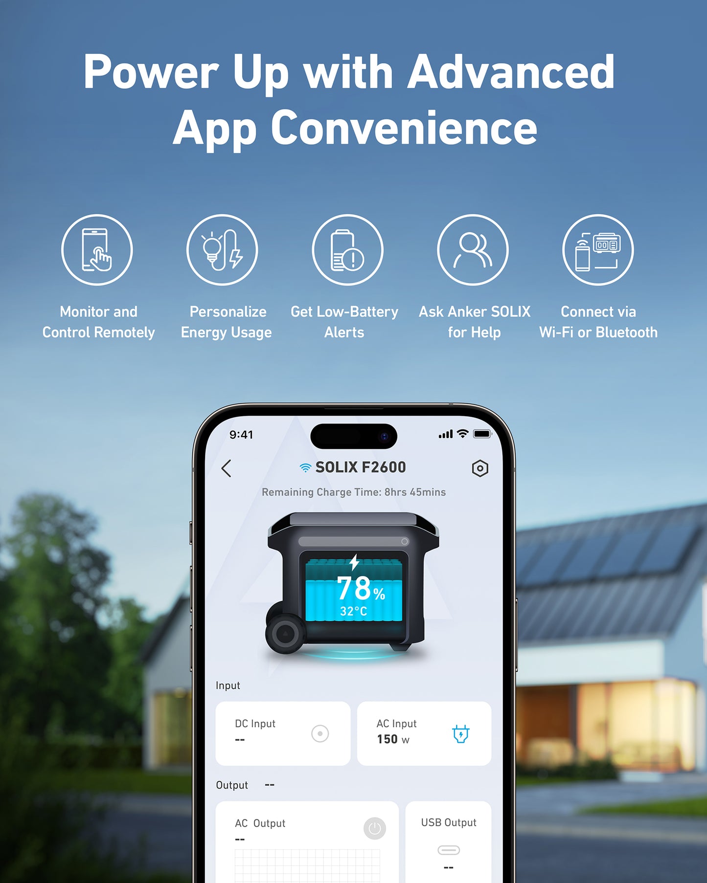 Anker SOLIX F2600 Portable Power Station - 2560Wh|2400W