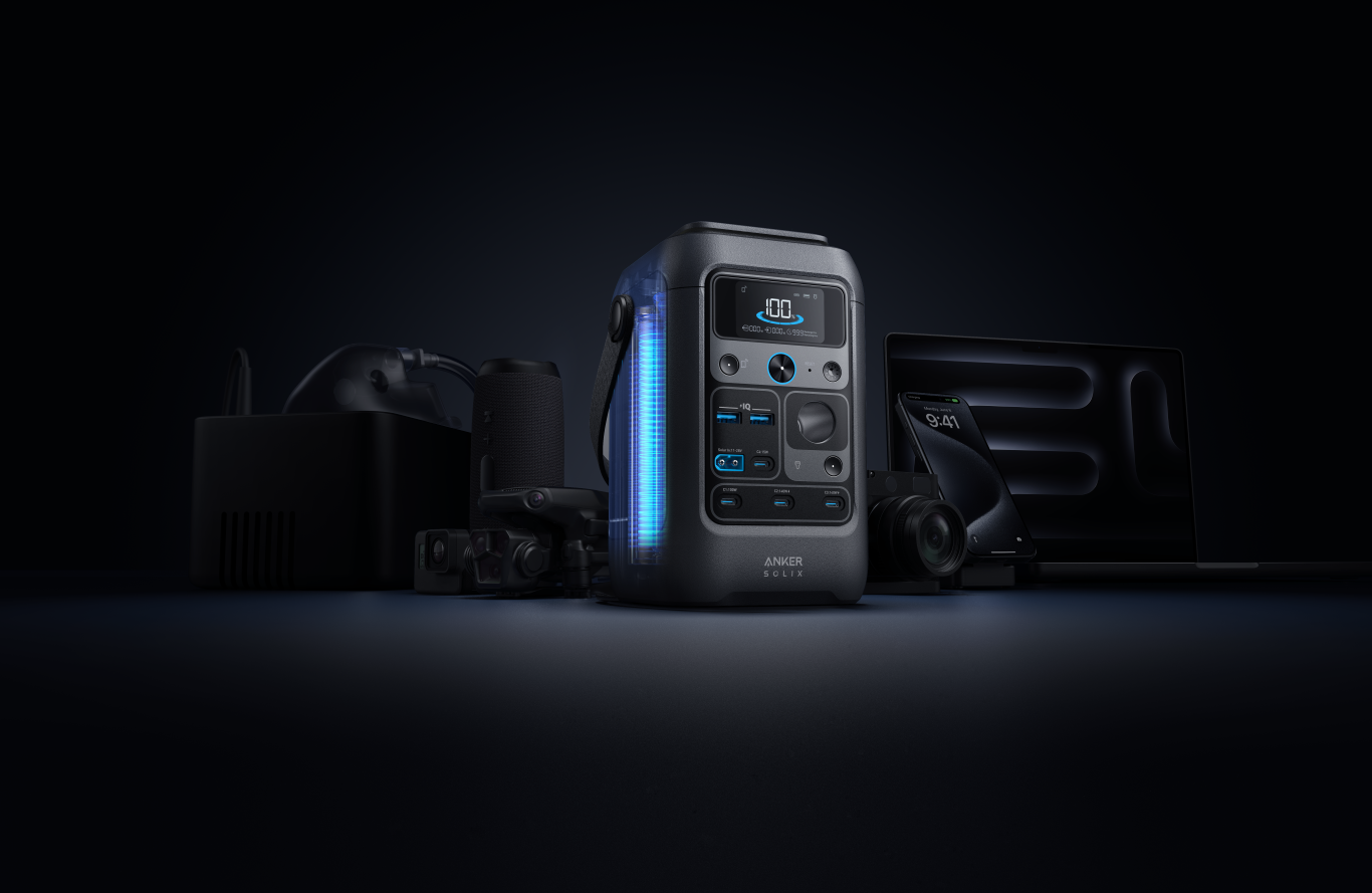 Anker SOLIX C300X DC Portable Power Station - 288Wh | 90000mAh