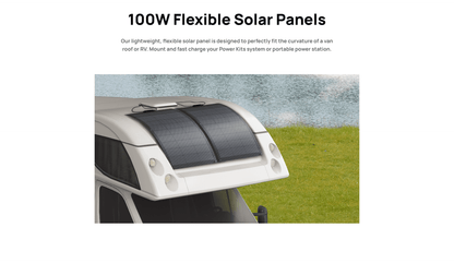 Ecoflow 100W Flexible Solar Panel